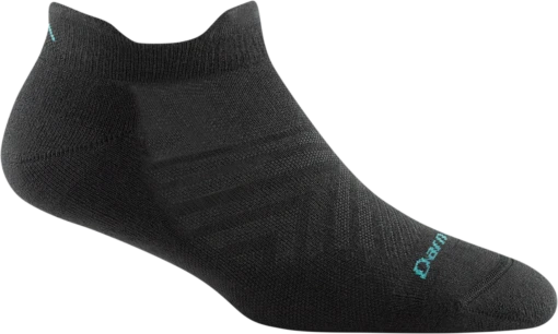 Darn Tough Women's Coolmax No-Show Ultra-Light Cushion Running Sock (1052) -Running Sports Store 1052 Black