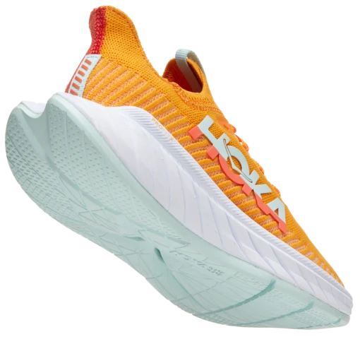 HOKA Women's Carbon X 3 - Radiant Yellow/Camellia (1123193-RYCM) -Running Sports Store 1123193 RYCM 3