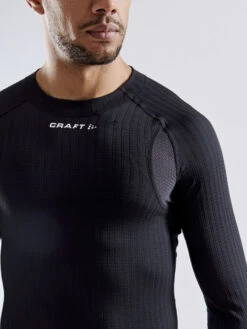 Craft Men's Active Extreme X Baselayer - Black (1909679-999000) -Running Sports Store 1909679 999000 ActiveExtremeXCNLS Closeup3 Preview