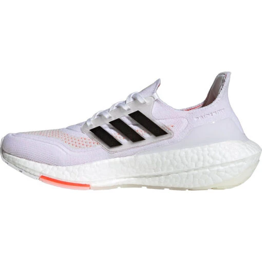 Adidas Women's UltraBoost 21 - White/Black/Solar Red (S23840) -Running Sports Store 20652556