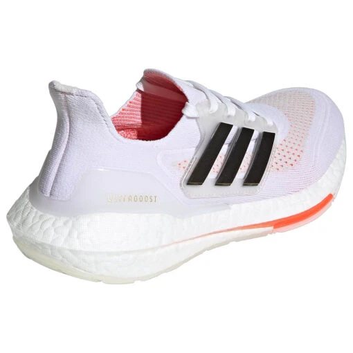 Adidas Women's UltraBoost 21 - White/Black/Solar Red (S23840) -Running Sports Store 20654900