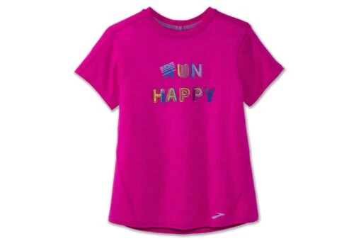 Brooks Women's Distance Graphic Short Sleeve (221469) -Running Sports Store 221469 611 LF Distance Graphic Short Sleeve scaled