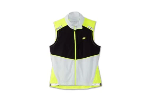 Brooks Women's Carbonite Vest - Icy Grey/Black/Nightlife (221498030) -Running Sports Store 221498 030 LF Carbonite Vest scaled