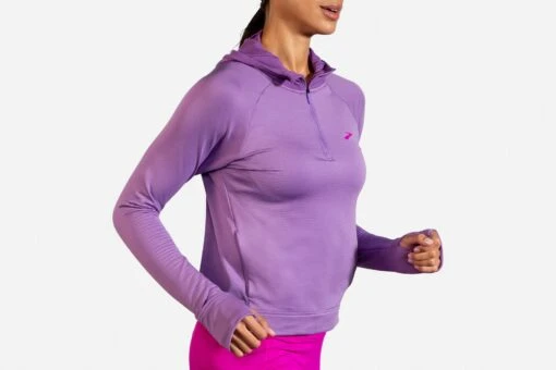 Brooks Women's Notch Thermal Hoodie (221502) -Running Sports Store 221502 562 MV Notch Thermal Hoodie scaled