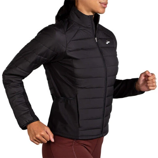 Brooks Women's Shield Hybrid Jacket - Black (221557001) -Running Sports Store 221557 001 MV Shield Hybrid Jacket 2