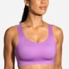 Brooks Dare Scoopback Run Bra - Heliotrope (350077519) -Running Sports Store 350077 519 MF Dare Scoopback Run Bra