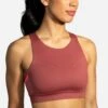 Brooks Women's Drive 3 Pocket Run Bra (350080) -Running Sports Store 350080 691 MF Drive 3 Pocket Run Bra