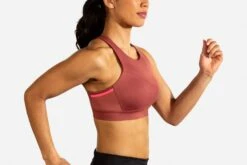 Brooks Women's Drive 3 Pocket Run Bra (350080) -Running Sports Store 350080 691 MV Drive 3 Pocket Run Bra