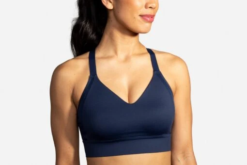 Brooks Women's Drive Interlace Run Bra (350082) -Running Sports Store 350082 451 MF Drive Interlace Run Bra 1c93540b ccc8 4def a0ba cb4098b11576