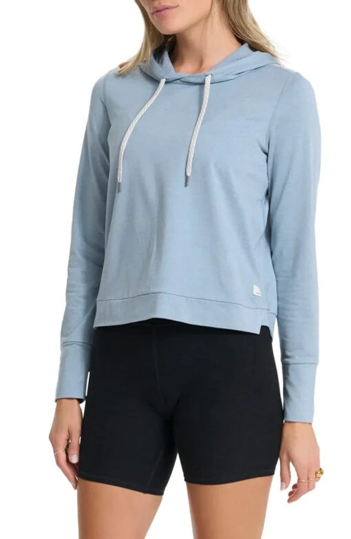 Vuori Women's Halo Essential Hoodie - Cloud Heather (VW226HLI) -Running Sports Store 4a04d6ae c97f 43d2 8f48 06ca6c026747