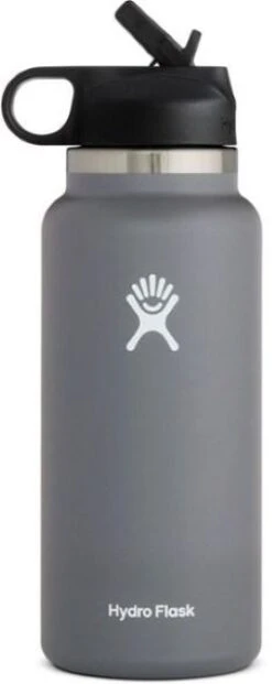 Hydro Flask 32oz Wide Mouth W/ Straw Lid Bottles (W32BSW) -Running Sports Store 683128bb dac2 4b71 866e f4e538c0b19e 1 1