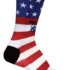 Brooks Pacesetter Freedom Run Crew Sock - Red/White/Blue (741496903) -Running Sports Store 741496 903 m PacesetterCrewLetFreedomRun