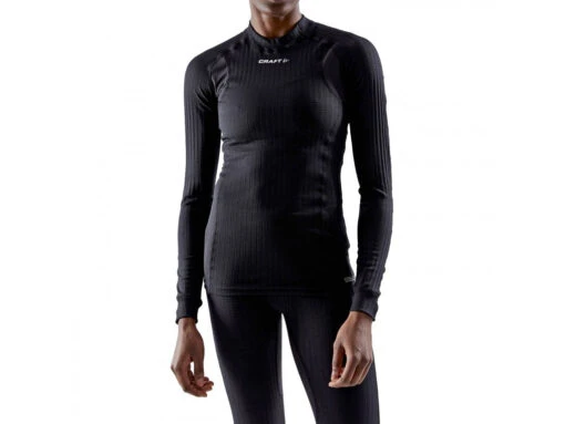 Craft Women's Active Extreme X CN Long Sleeve - Black (1909673-999000) -Running Sports Store 76727 14 1909673 999000 active extreme x cn ls closeup1