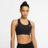 Nike Women's Swoosh Medium Support Non-Padded Sports Bra (BV3630) -Running Sports Store BV3630 010 PHSFM001