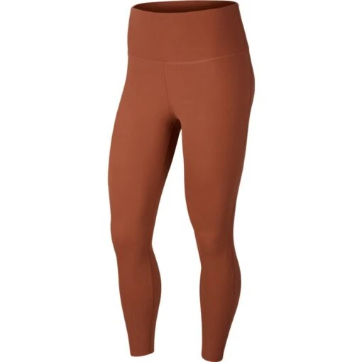 Nike Women's Yoga Luxe 7/8 Tights - Red Bark/Terra Blush (CJ4203-275) -Running Sports Store CJ4203 275 PHSFH001