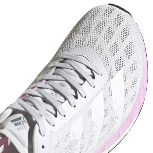 Adidas Women's Adizero Boston 9 - Dash Grey/Footwear White/Clear Lilac (FW2213) -Running Sports Store FW2213 FTW photo detail 1 transparent