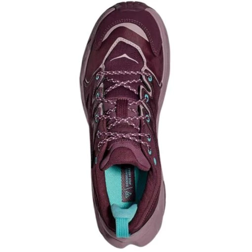 HOKA Women's Anacapa Low GTX -Running Sports Store HOKAWomensAnacapaLowGTXGrapeWine Elderberry 3