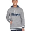 Marathon Sports Unisex Run Plymouth Hoodie - Pepper/Navy (TS-RUNPLIMOTHPN) -Running Sports Store JA8701 DK