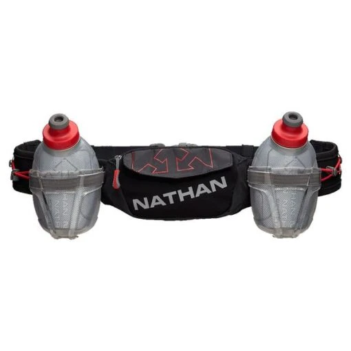 Nathan Trail Mix Plus Insulated Hydration Belt V2 (NS4643) -Running Sports Store NS4643 0509 00 TrailMixPlusInsulated Black HighRiskRed Back grande d5e4923e 0717 4ab6 8465 ef6c088aa20d