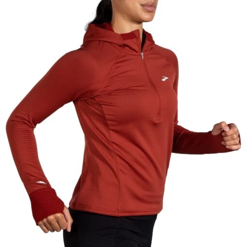 Brooks Women's Notch Thermal Hoodie 2.0 -Running Sports Store brooks 221568692 mv