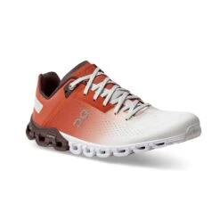 On Running Women's Cloudflow - Rust/White (35.99232) -Running Sports Store cloudflow fw21 rust white w g6