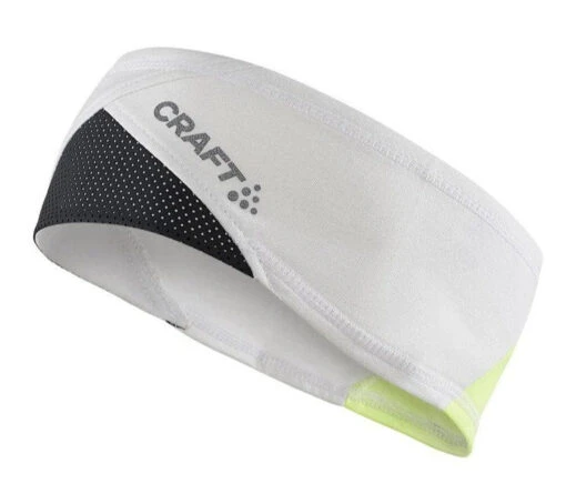 Craft ADV Lumen Fleece Headband - Ash White/Flumino (1909835-895851) -Running Sports Store ezgif.com gif maker 2022 08 29T093757.468