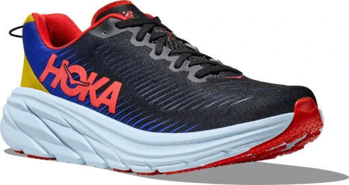 HOKA Men's Rincon 3 -Running Sports Store hoka mens rincon 3 running shoe black blue 2