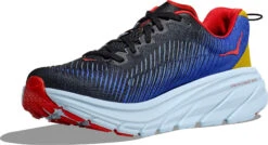 HOKA Men's Rincon 3 -Running Sports Store hoka mens rincon 3 running shoe black blue 3