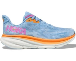 Front Page -Running Sports Store hoka womens clifton 9 blue high cushion running shoe 5