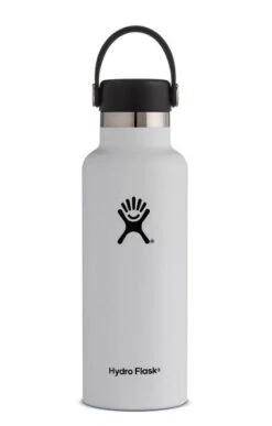 Hydro Flask 18 Oz Standard Mouth Bottles W/ Flex Cap (S18SX) -Running Sports Store hydro flask stainless steel vacuum insulated water bottle 18 oz standard mouth flex cap white 878c4da4 4152 41ea b601 ad9c32425b02