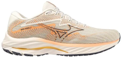 Mizuno Women's Wave Rider 27 -Running Sports Store mizuno womens wave rider 27 snow white 4