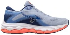 Mizuno Women's Wave Sky 7 -Running Sports Store mizuno womens wave sky 7 blue heron 10