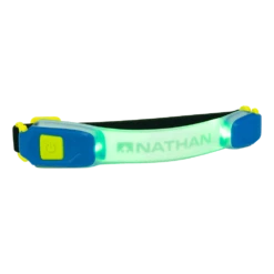 Nathan LightBender RX Lighted Armband - Safety Yellow (NS5084) -Running Sports Store ns5084 0186 00 lightbenderrx safetyyellow green