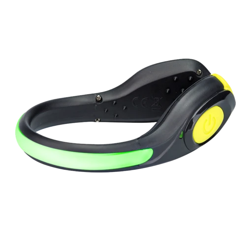 Nathan LightSpur RX LED Foot Light - Black/Safety Yellow (5089NBSY) -Running Sports Store ns5089 0028 00.green