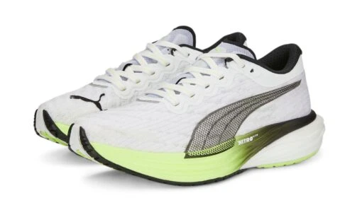 PUMA Women's Deviate Nitro 2 -Running Sports Store puma womens deviate nitro 2 running shoe white green