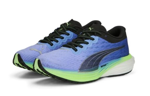 PUMA Women's Deviate Nitro 2 -Running Sports Store puma womens deviate nitro two running shoe purple green