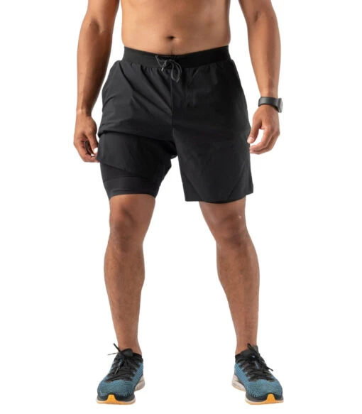 Rabbit Men's Cruisers 2-in-1 5" Shorts -Running Sports Store rabbit mens cruiser 2 in 1 5 inch 2