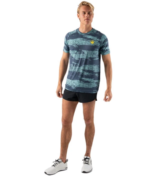 Rabbit Men's EZ Tee Perf SS | Trail -Running Sports Store rabbit mens ez tee perf ss orion blue 2