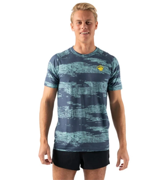 Rabbit Men's EZ Tee Perf SS | Trail -Running Sports Store rabbit mens ez tee perf ss orion blue 3