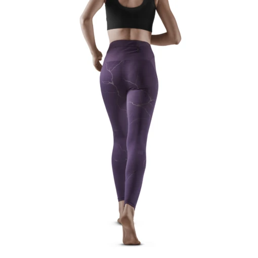 CEP Women's Reflective Tights - Purple (W2A96N) -Running Sports Store reflective tights purple women 3