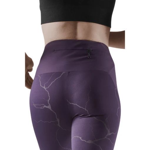 CEP Women's Reflective Tights - Purple (W2A96N) -Running Sports Store reflective tights purple women 6