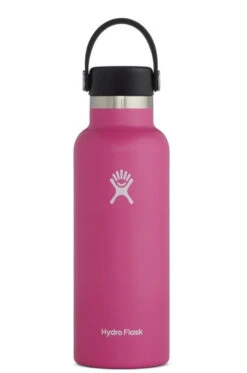 Hydro Flask 18 Oz Standard Mouth Bottles W/ Flex Cap (S18SX) -Running Sports Store s18sx carnation