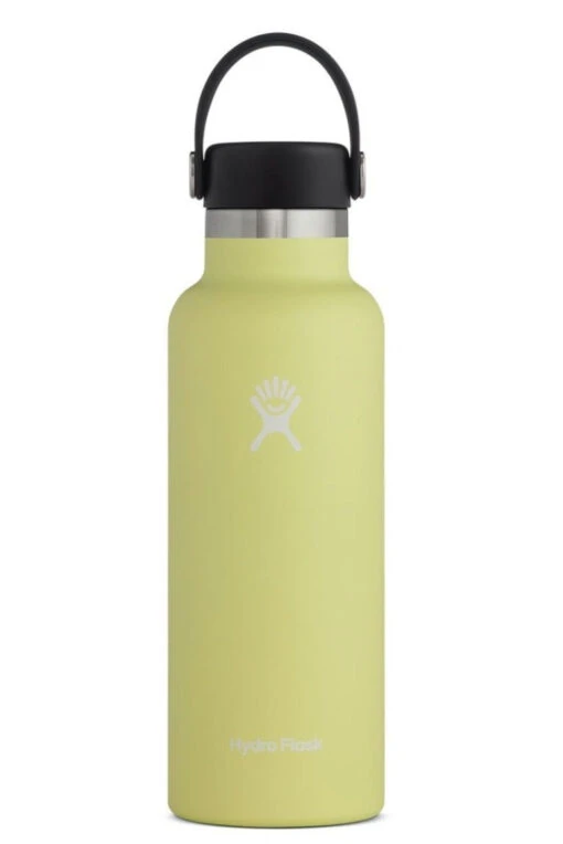 Hydro Flask 18 Oz Standard Mouth Bottles W/ Flex Cap (S18SX) -Running Sports Store s18sx pineapple