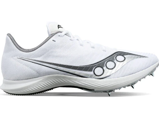 Saucony Women's Velocity MP Track Spike -Running Sports Store saucony womens track spike white silver