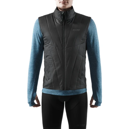 CEP Men's Winter Run Vest - Black (W0165R) -Running Sports Store winter run vest m 2