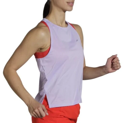 Brooks Women's Sprint Free Tank (221535) -Running Sports Store www brooksrunning com 221535 554 mv sprint free tank womens sleeveless running top